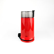 Laden Sie das Bild in den Galerie-Viewer, Braun KSM2-Mühle, Design von Hartwig Kahlcke, 1979. Rot.