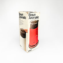 Laden Sie das Bild in den Galerie-Viewer, Braun KSM2-Mühle, Design von Hartwig Kahlcke, 1979. Rot.