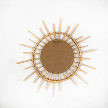 Load image into Gallery viewer, Vintage cane mirror, 1980's