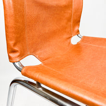 Load image into Gallery viewer, Cantilever chair in leatherette and steel, 1970's