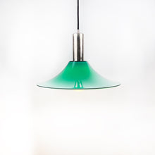 Load image into Gallery viewer, Plastic and glass ceiling lamp, 1970s