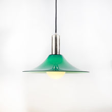 Load image into Gallery viewer, Plastic and glass ceiling lamp, 1970s