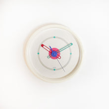 Load image into Gallery viewer, Postmodern Citizen Wall Clock, 1980's