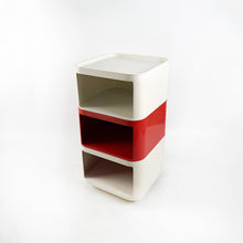 Charger l'image dans la galerie, Meubles Square Componibili conçus par Anna Castelli Ferrieri, Kartell 1967, fabriqués par Samoes.