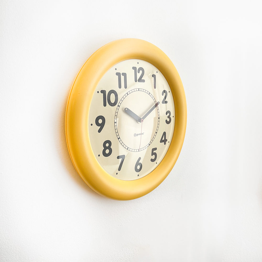 Guzzini wall clock, 1980's – falsotecho