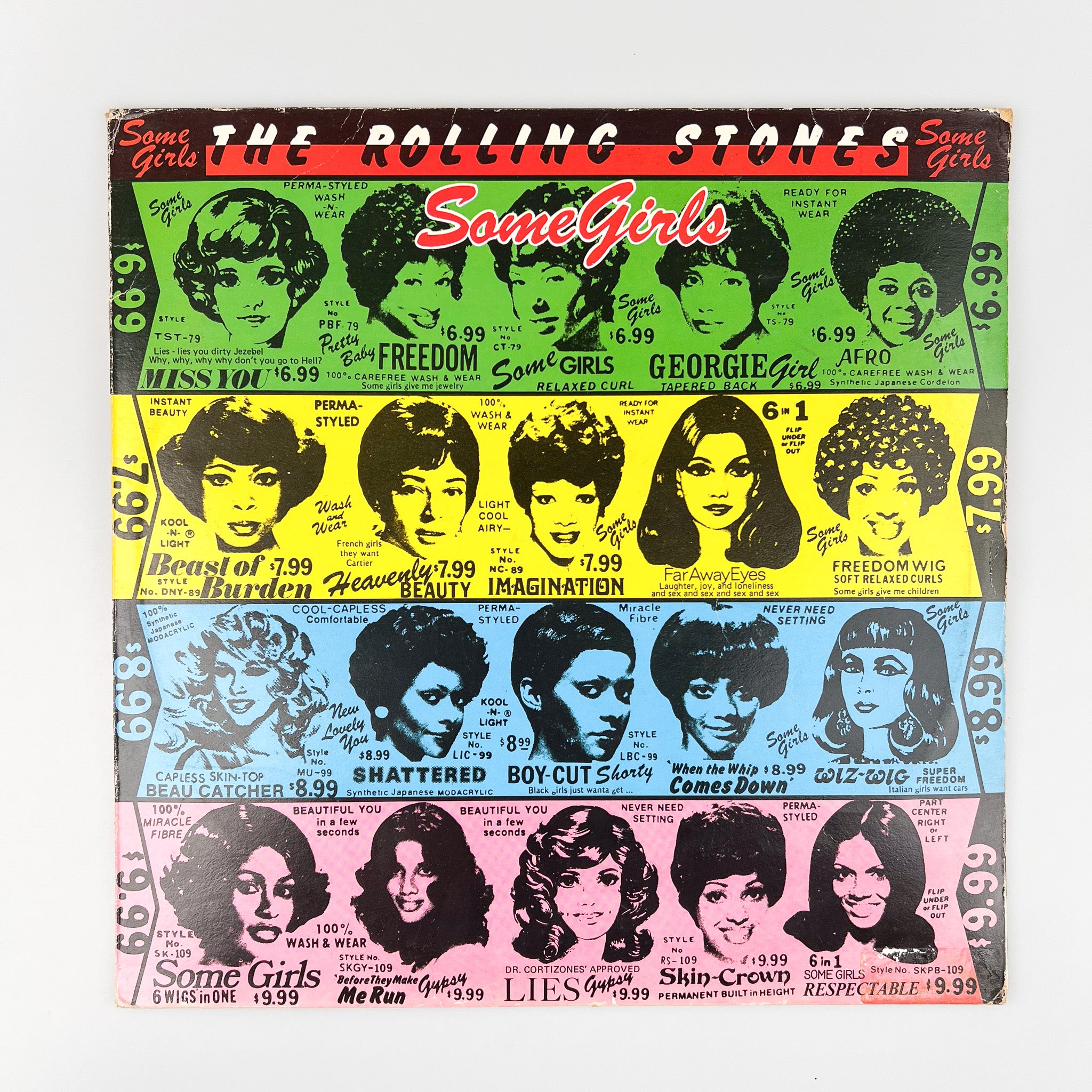 LP. The Rolling Stones. Some Girls – falsotecho