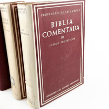 Laden Sie das Bild in den Galerie-Viewer, Biblia Comentada I, II, III y IV y Biblia. BAC