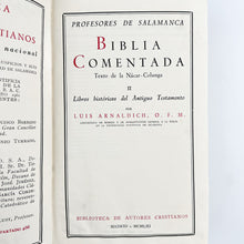 Laden Sie das Bild in den Galerie-Viewer, Biblia Comentada I, II, III y IV y Biblia. BAC
