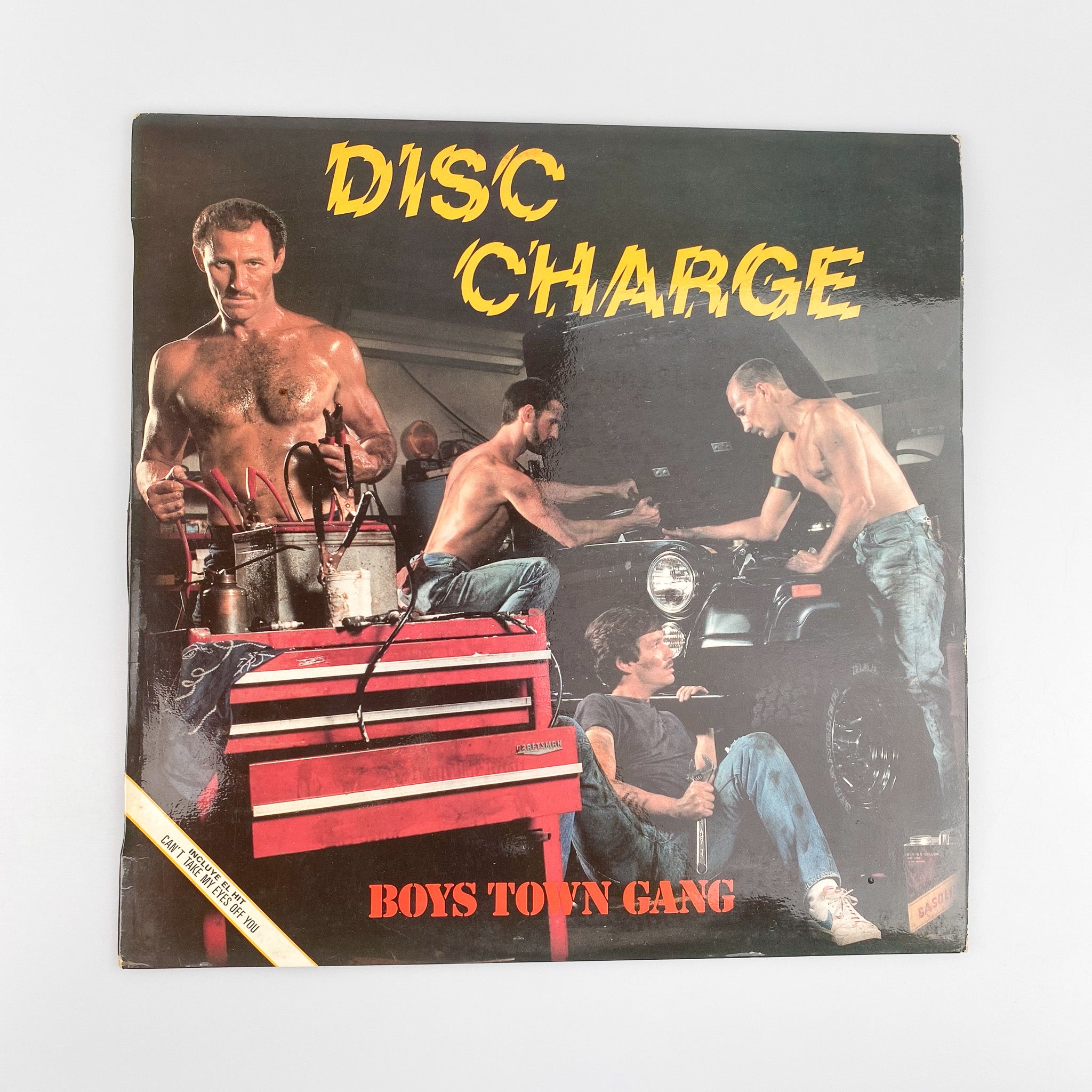 LP. Boys Town Gang. Disc Charge – falsotecho