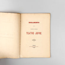 Load image into Gallery viewer, Conjunto de 3 documentos para la creación del Teatro Jofre, Ferrol. 1871-1897