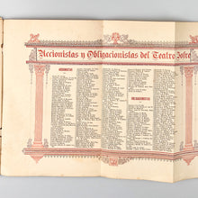 Load image into Gallery viewer, Conjunto de 3 documentos para la creación del Teatro Jofre, Ferrol. 1871-1897