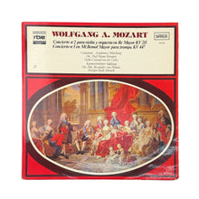 Load image into Gallery viewer, LP. Wolfgang Amadeus Mozart. Concierto Nº 2 Para Violín y Orquesta En Re Mayor KV 211 / Concierto Nº 3 En Mi Bemol Mayor Para Trompa KV 447
