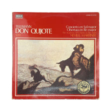 Load image into Gallery viewer, LP. Georg Philipp Telemann - The Academy Of St. Martin-in-the-Fields, Sir Neville Marriner. Don Quijote Suite / Concerto In G For Viola / Overture In D For Two Oboes And Two Horns