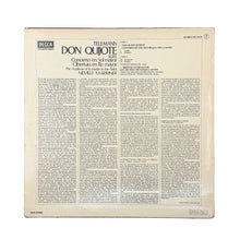 Load image into Gallery viewer, LP. Georg Philipp Telemann - The Academy Of St. Martin-in-the-Fields, Sir Neville Marriner. Don Quijote Suite / Concerto In G For Viola / Overture In D For Two Oboes And Two Horns