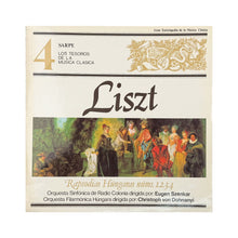画像をギャラリービューアに読み込む, LP. Franz Liszt / Kölner Rundfunk-Sinfonie-Orchester dirigida por: Eugen Szenkar / Hungarian National Philharmonic Orchestra dirigida por: Christoph von Dohnányi. Rapsodias Húngaras Núms. 1.2.3.4
