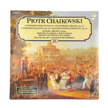 이미지를 갤러리 뷰어에 로드 , LP. Pyotr Ilyich Tchaikovsky. Concierto Para Piano No. 1 En Si Bemol Menor, Op. 23 - Capricho Italiano Op. 45 - Vals De Eugenio Oneguin, Op. 24