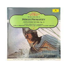Cargar imagen en el visor de la galería, LP. Sergei Prokofiev / Elena Obraztsova - London Symphony Chorus Y London Symphony Orchestra • Claudio Abbado. Musica De Cine (I) - Alexander Nevski, Op. 78