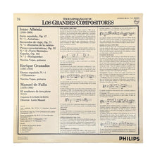 Load image into Gallery viewer, LP. Isaac Albéniz, Enrique Granados, Manuel De Falla, Narciso Yepes, Radio-Symphonie-Orchester Berlin, Lorin Maazel. Asturias ● Rumores De La Caleta ● Torre Bermeja ● Malagueña / Danza Española N.º 4 / El Sombrero De Tres Picos, Danzas