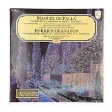 Cargar imagen en el visor de la galería, LP. Manuel De Falla. Noches En Los Jardines De España / Concerto / Intermedio De Goyescas / Danza Española N°8 "Sardana"