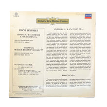 Cargar imagen en el visor de la galería, LP. Franz Schubert, Wiener Philharmoniker , Directores: István Kertész, Pierre Monteux. Franz Schubert Sinfonía Nº 8 En Si Menor D 759 Incompleta - Rosamunda - Música de Ballet Op 26 D644 D 797