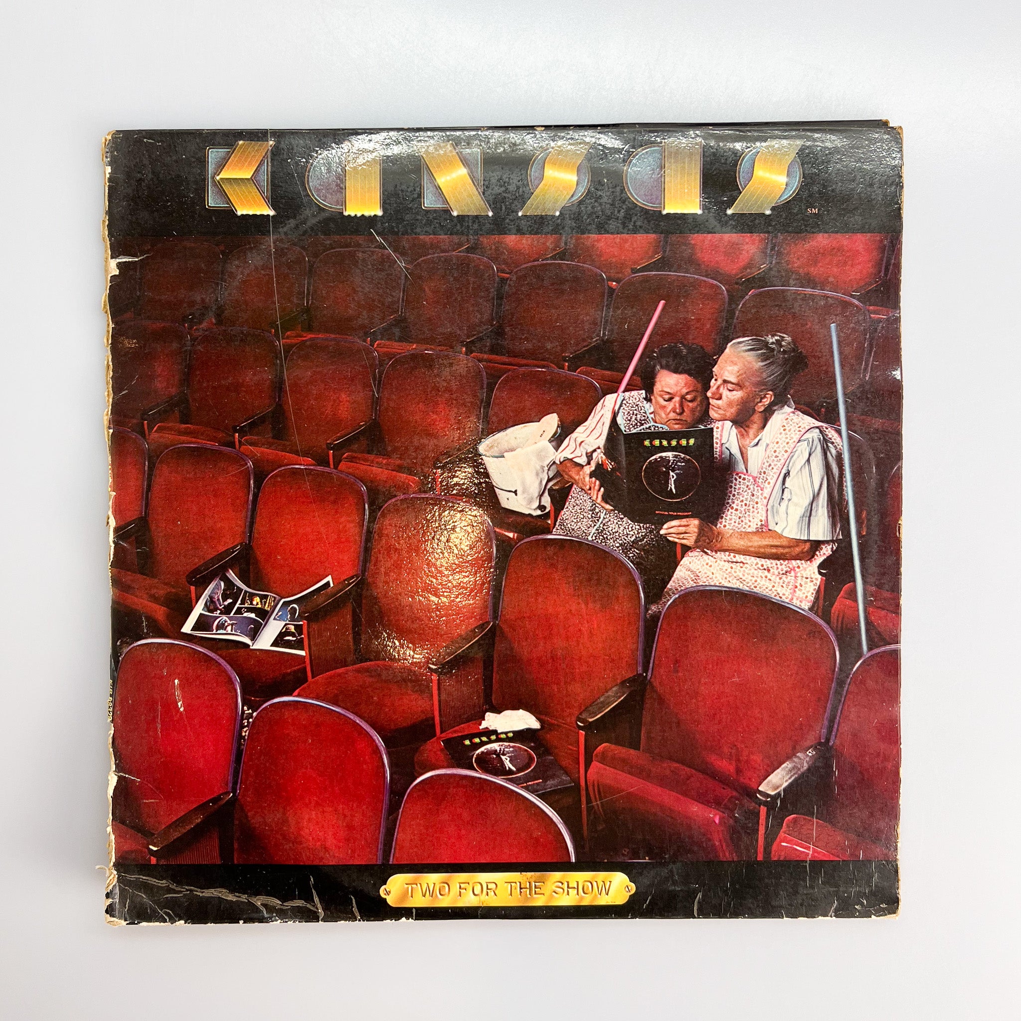 2xLP, Gat. Kansas. Two For The Show – falsotecho