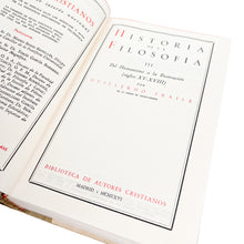 Laden Sie das Bild in den Galerie-Viewer, Historia de la Filosofía I, II y III, Guillermo Fraile, O. P.