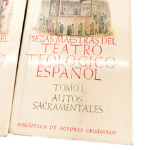 Laden Sie das Bild in den Galerie-Viewer, Piezas Maestras del Teatro Teológico Español Tomo I y II, Nicolás González Ruiz
