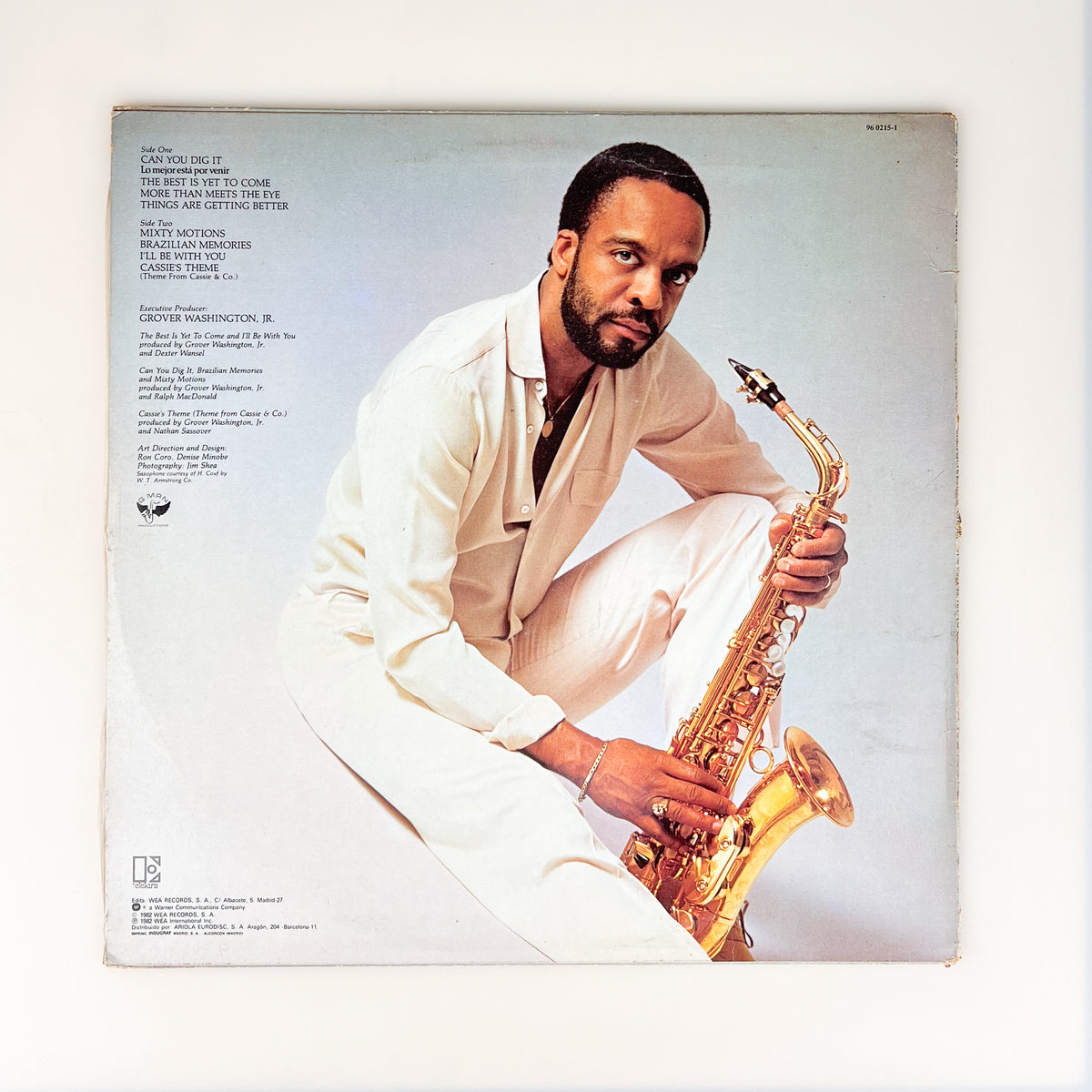 LP. Grover Washington, Jr. The Best Is Yet To Come – falsotecho