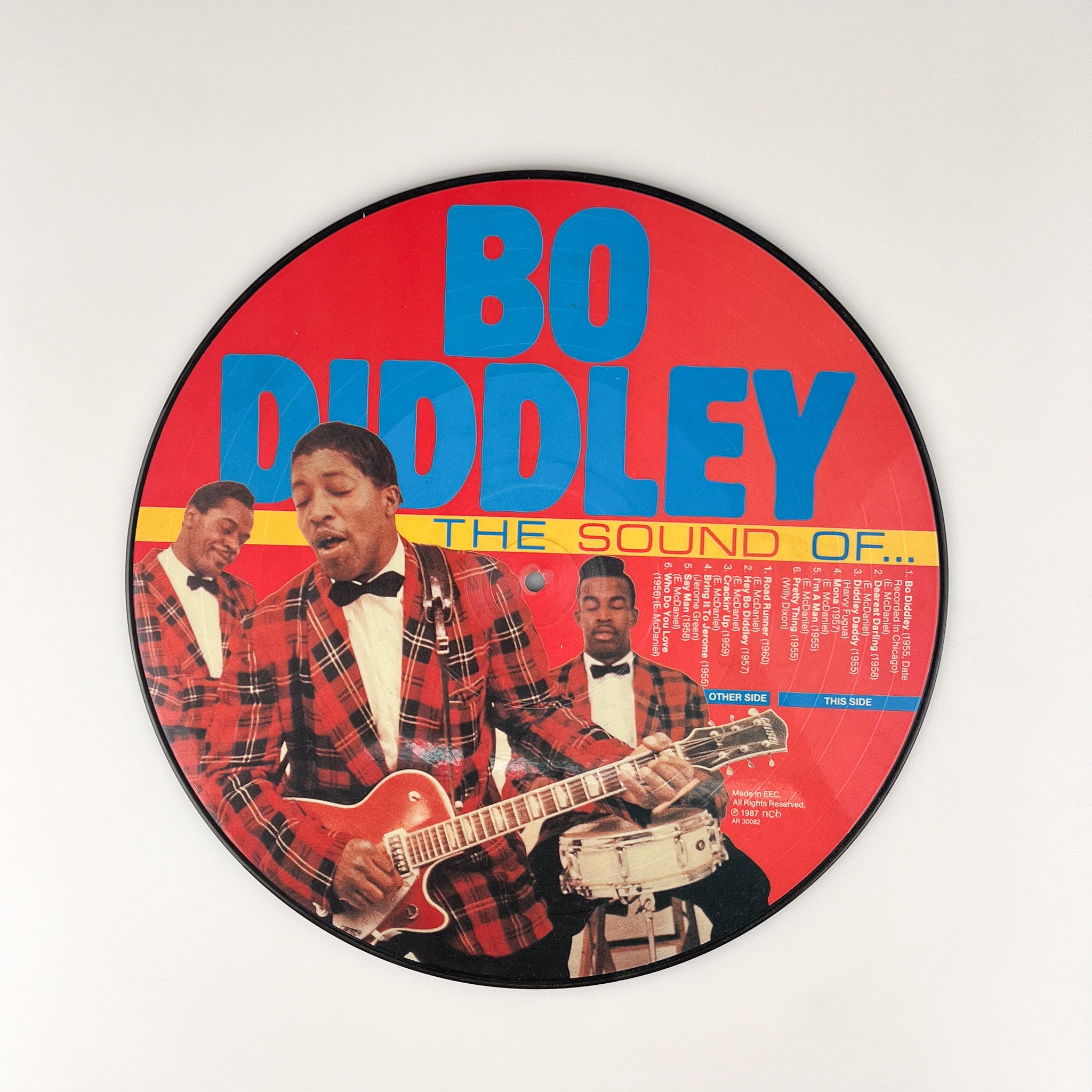 LP PICTURE DISC. Bo Diddley. The Sound Of Bo Diddley: Greatest
