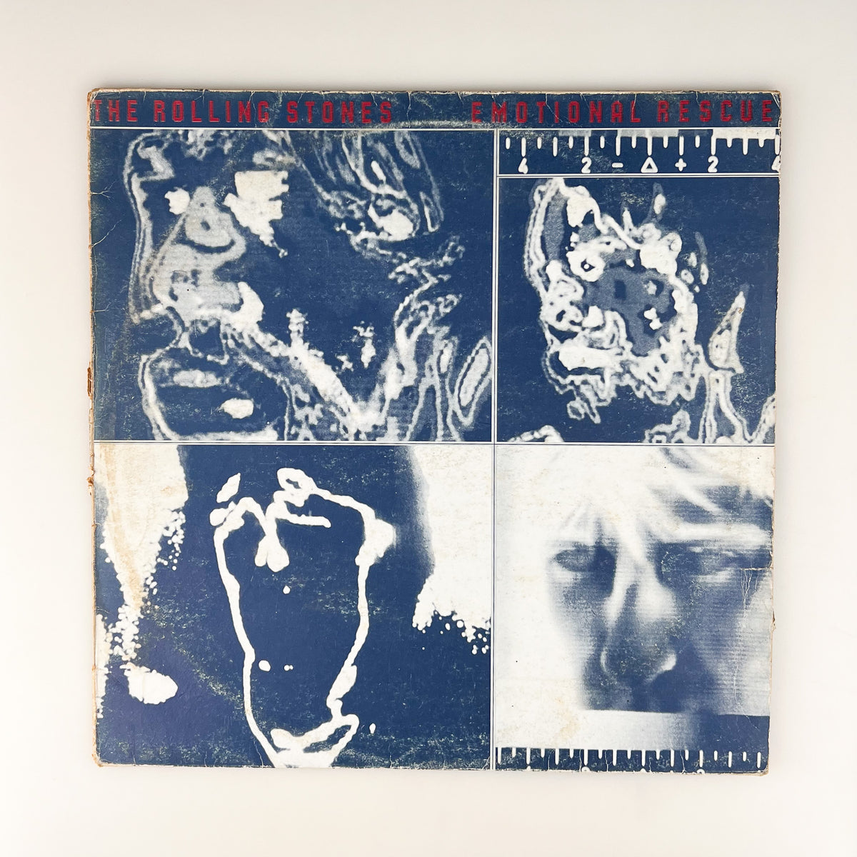 LP. The Rolling Stones. Emotional Rescue = Rescate Emocional 