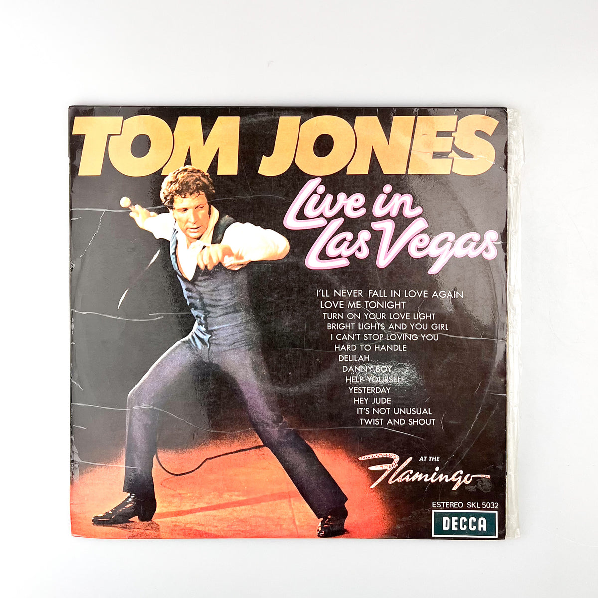 LP. Tom Jones. Live In Las Vegas – falsotecho LP. Tom Jones. Live In Las Vegas – falsotecho