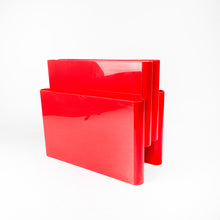 Load image into Gallery viewer, Kartell 4676 magazine rack designed by Giotto Stoppino in 1971.