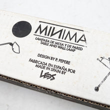 Cargar imagen en el visor de la galería, Lámpara de sobremesa Minima, diseño de Paolo Pepere para Leds, 1980's