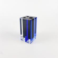 Load image into Gallery viewer, Op Art Plexiglas Vase, 1970's