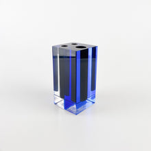Load image into Gallery viewer, Op Art Plexiglas Vase, 1970's