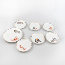 Load image into Gallery viewer, Appetizer dishes Set, 1970's