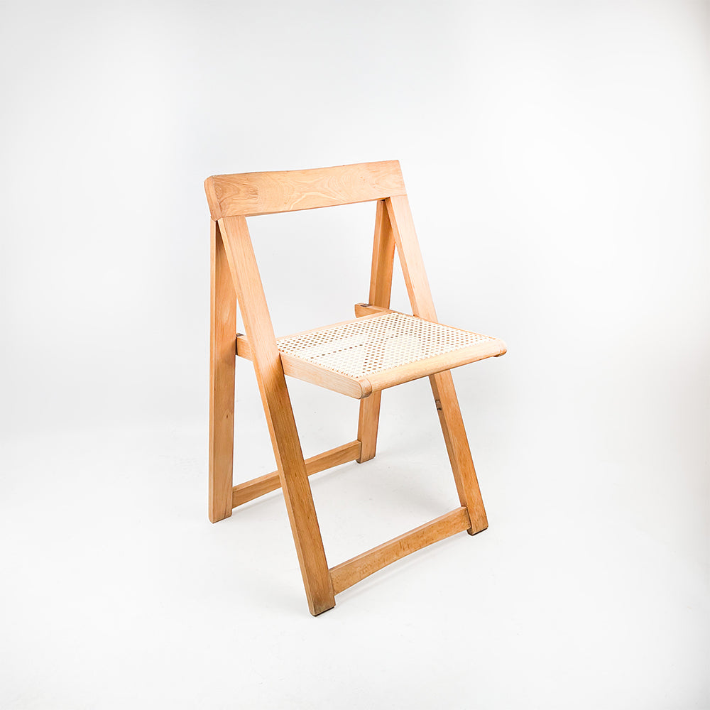 Aldo Jacober style folding chair. – falsotecho