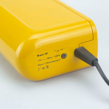 이미지를 갤러리 뷰어에 로드 , 브라운 HLD 4 헤어 드라이어, 디터 램스, 1970. 노란색.