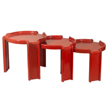 Load image into Gallery viewer, 4905 Kartell Nesting Table Giotto Stoppino design, 1969.