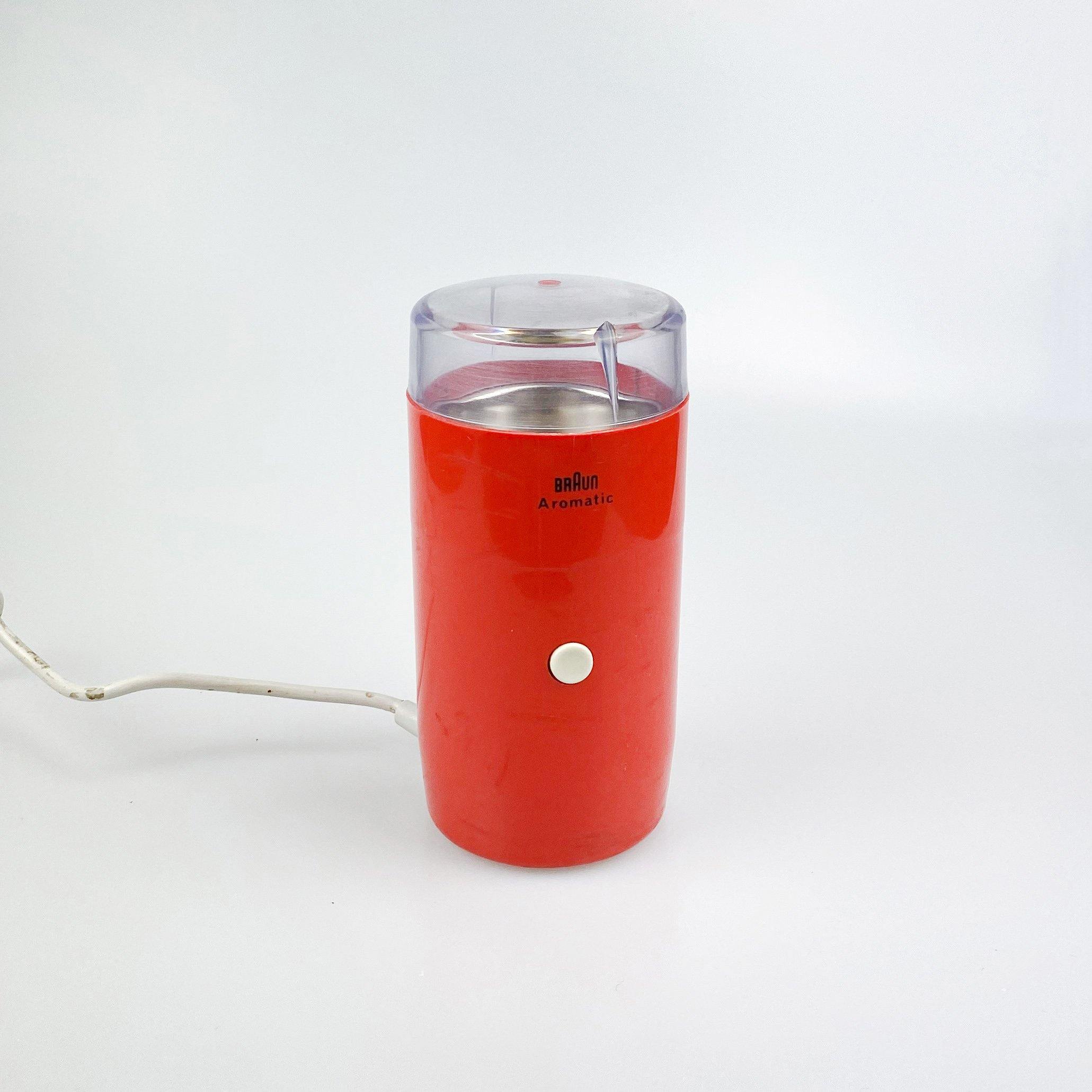 Iconic Braun KSM1 Electric Spice / Coffee Grinder Red -  Hong Kong