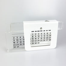 画像をギャラリービューアに読み込む, Calendario Perpetuo de sobremesa, 1970's