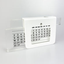 画像をギャラリービューアに読み込む, Calendario Perpetuo de sobremesa, 1970's