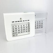 画像をギャラリービューアに読み込む, Calendario Perpetuo de sobremesa, 1970's