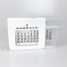 画像をギャラリービューアに読み込む, Calendario Perpetuo de sobremesa, 1970's