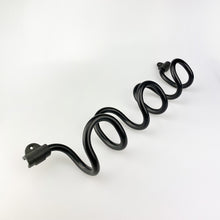Load image into Gallery viewer, Spiral Wall Hanger, Design by Mariano Ferrer, Ramon Blasco, 1970. Black