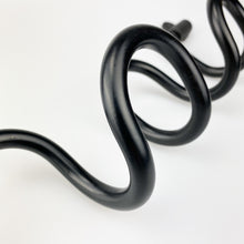 Load image into Gallery viewer, Spiral Wall Hanger, Design by Mariano Ferrer, Ramon Blasco, 1970. Black
