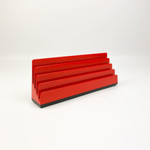 Cargar imagen en el visor de la galería, Soporte Cartas Podio 921 Color Rojo, Rino Pirovano, Rexite, Italia 1970s - falsotecho