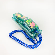 Laden Sie das Bild in den Galerie-Viewer, Teléfono Swatch Twinphone verde semitransparente, 1989.