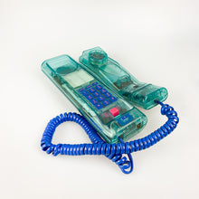 Laden Sie das Bild in den Galerie-Viewer, Teléfono Swatch Twinphone verde semitransparente, 1989.