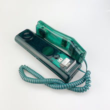 画像をギャラリービューアに読み込む, Teléfono Swatch Twinphone verde semitransparente, 1989.